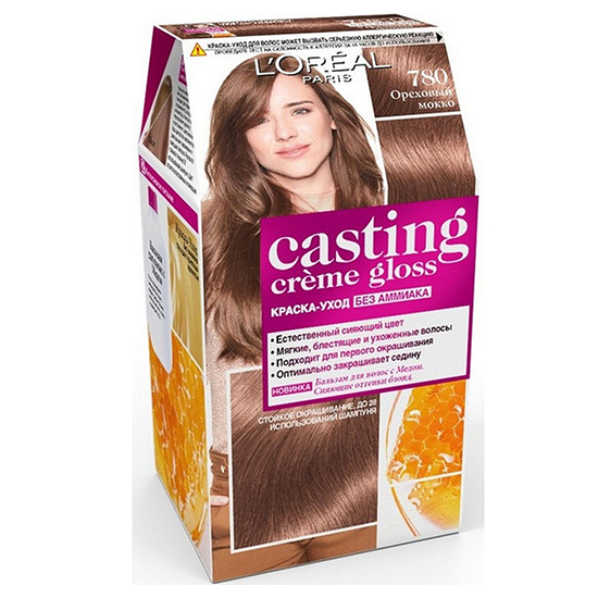 Hair color Loreal Casting 780
